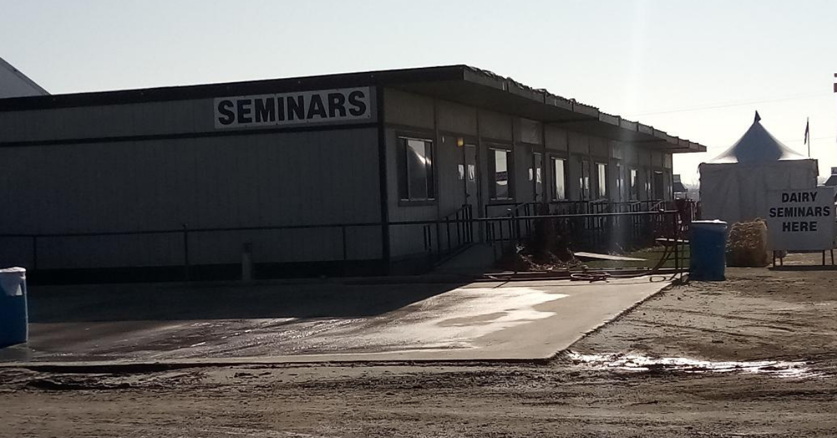  Seminars ranging from cooking to workforce challenges are offered over the course of the four-day World Ag Expo.  Photo:  Steve Newvine 