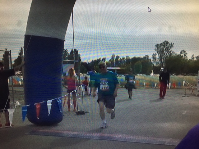  5 K runs, like this one at UC Merced, helped keep me healthy in 2017.  Photo- Newvine Personal Collection 