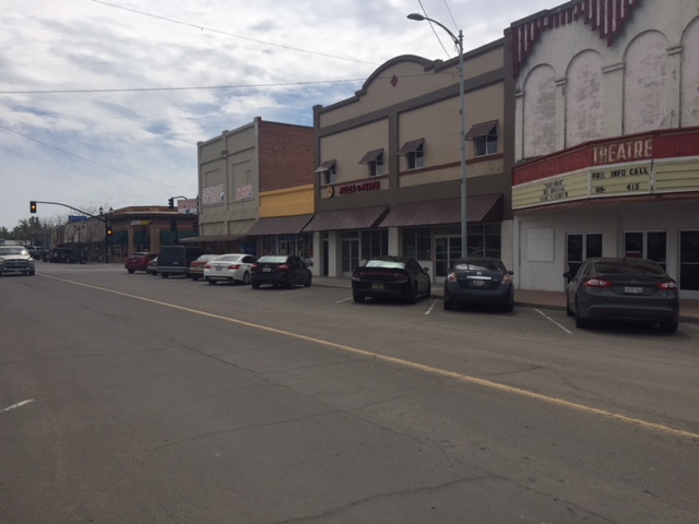  Downtown Dos Palos where Myron Cotta hung out as a teen.  It was also where he was influenced by family and friends. Photo: Steve Newvine 