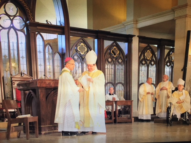  Bishop Myron Cotta was installed as Bishop of the Diocese of Stockton at a ceremony held at   -- Chruch in Modesto. Photo; Diocese of Stockton 