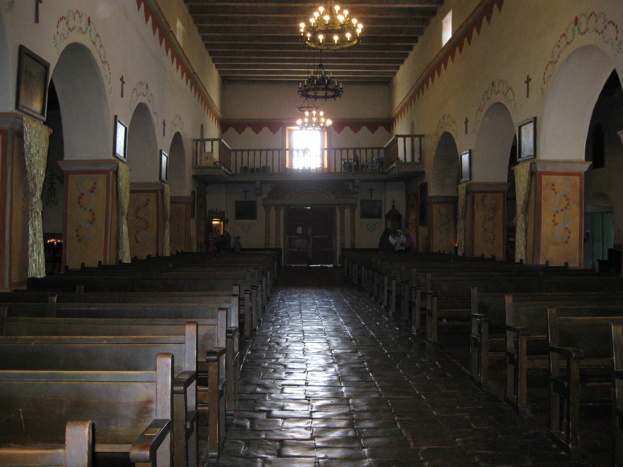  The Church at San Juan Bautista.  Photo by Steve Newvine 
