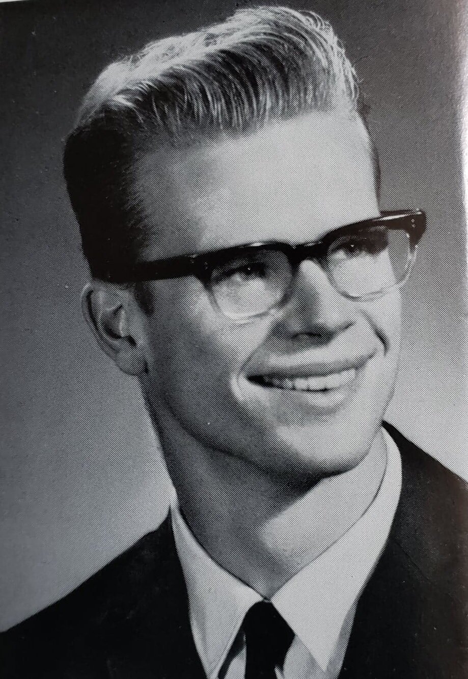  The high school yearbook photo of Ed.  Photo: The Portal 