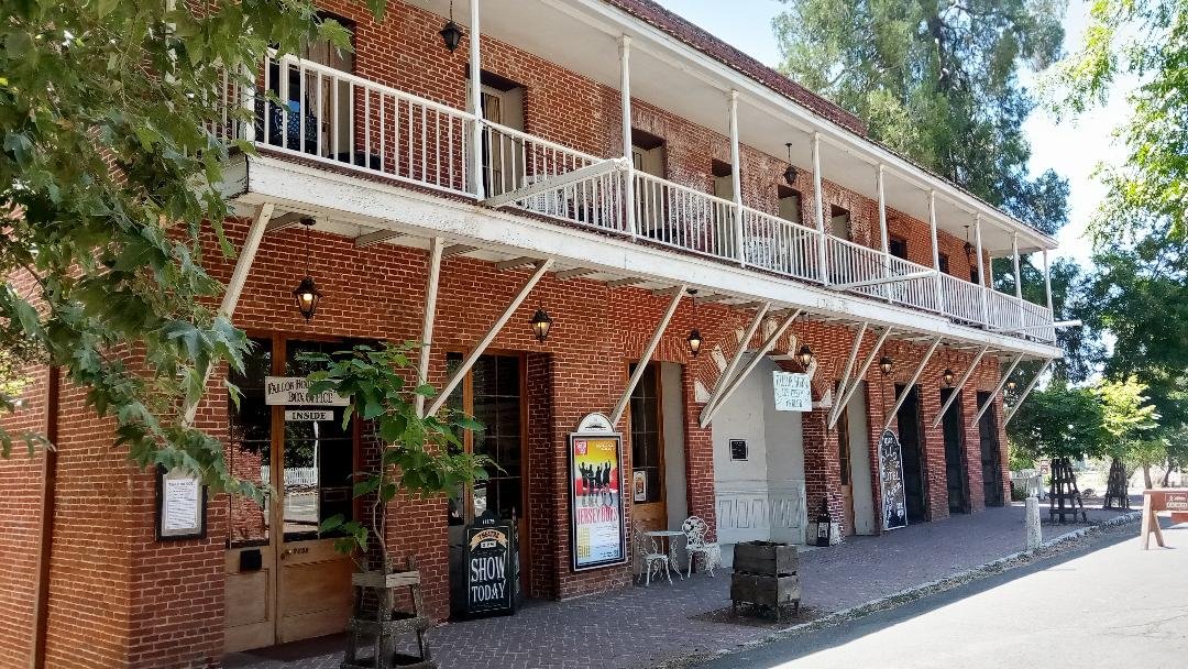 The Fallon House in Columbia Historic State Park hosts selected productions of the Sierra Repertory Theatre. Photo: Steve Newvine