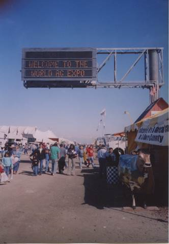 The World Ag Expo, Tulare County.  Photo from Steve Newvine 