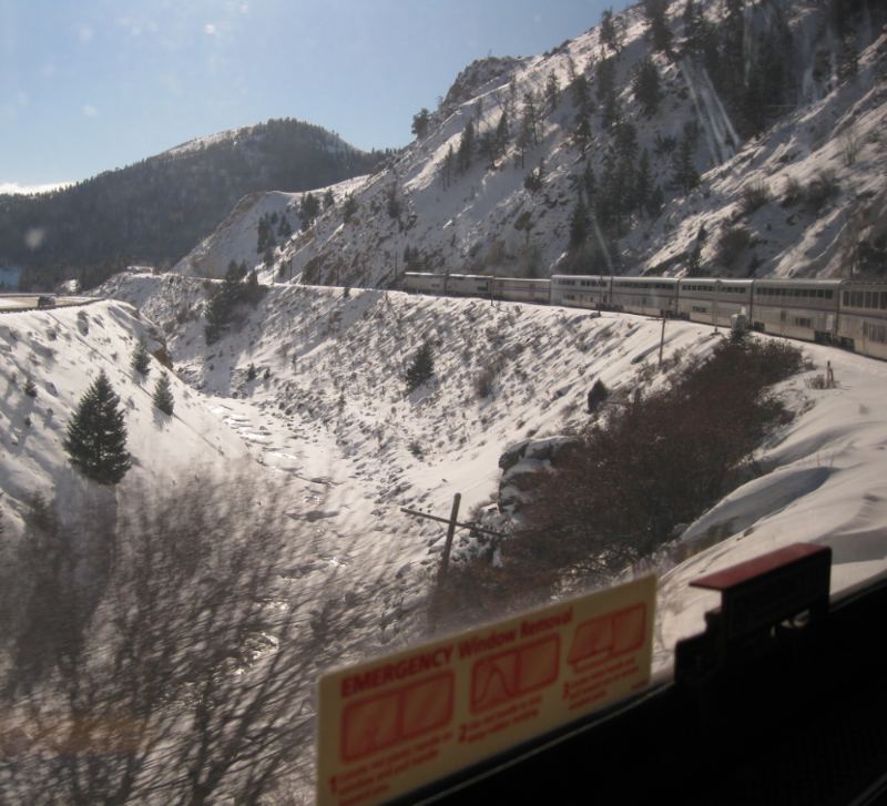  The California Zephyr.  Photo by Steve Newvine. 