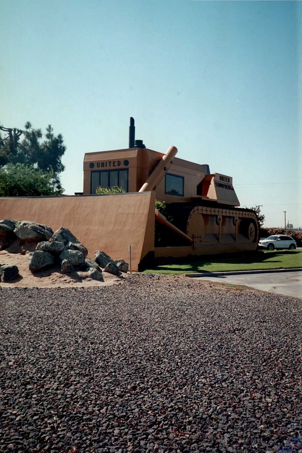   The office for United Equipment in Turlock.  Photo: Steve Newvine) 