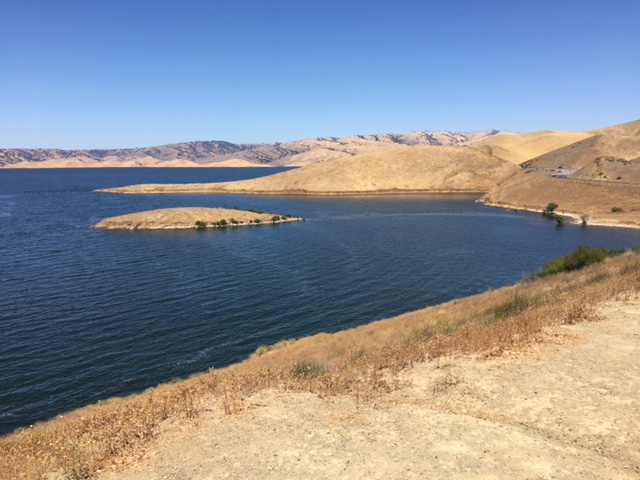  The San Luis Reservoir in Los Banos, Merced County.  Photo by Steve Newvine 