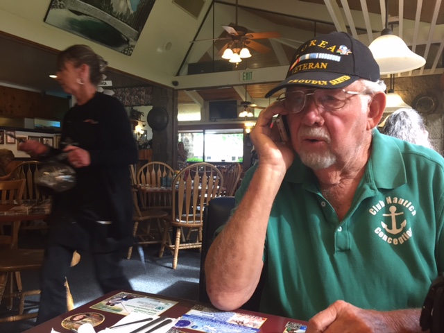   Merced County Times Publisher John Derby.  Photo by Steve Newvine 