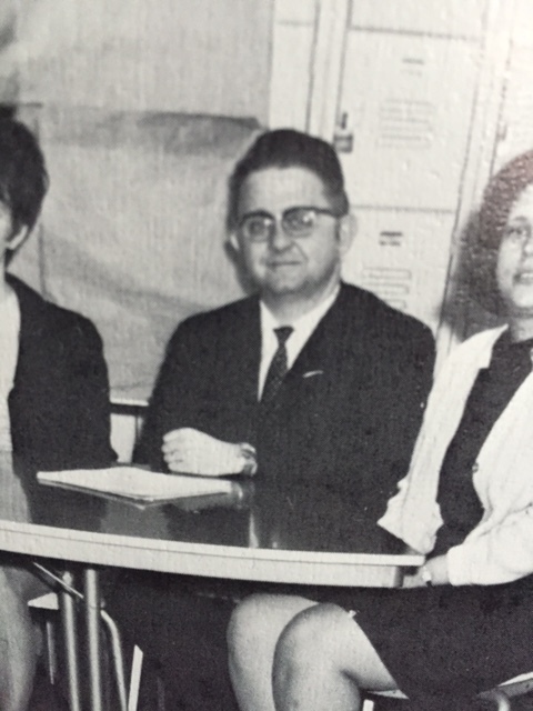  Dave Trautlein from the early 1970s when he served as Dean of the College, at Herkimer County Community College, now known as Herkimer College.  Photo from Factory 70 (Herkimer College yearbook)  