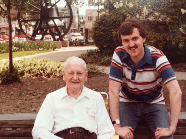 A very young Steve Newvine with his friend Andy from 1980,  Photo: Newvine Personal Collection 