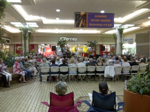 No More Saturday Night Summer Music at Merced Mall