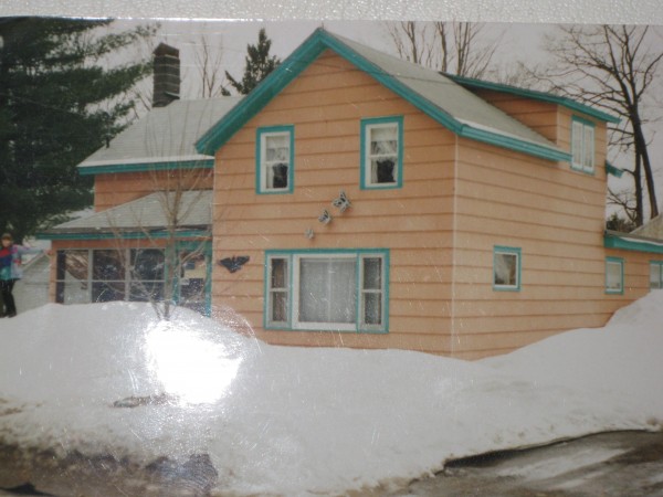 The Pink House in Town