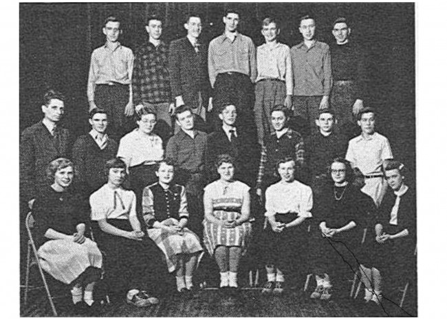 A Yearbook Photograph