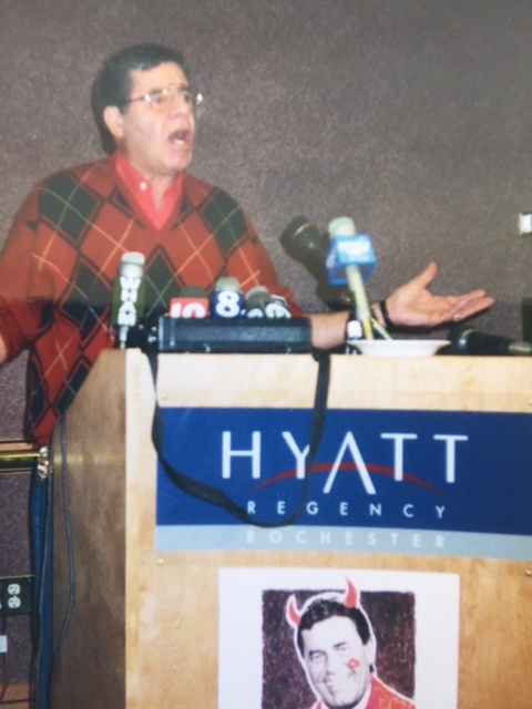  Jerry Lewis in Rochester, NY in the mid-1990s. Photo:  Newvine Personal Collection 