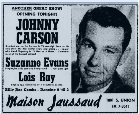 From the Central Valley, Here’s Johnny-