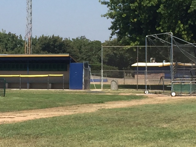  The baseball field at Linden High School where Aaron Judge played.  He was also a star football player at Linden High.  Photo by Steve Newvine 