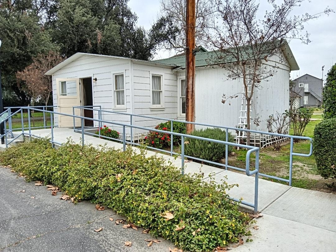 The Merle Haggard Boxcar house on the grounds of the Kern County Museum in Bakersfield. Photo: Steve Newvine
