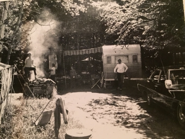  The Newvine family camper provided a lot of fun during a tumultuous 1968.  Photo: Newvine Family Collection 