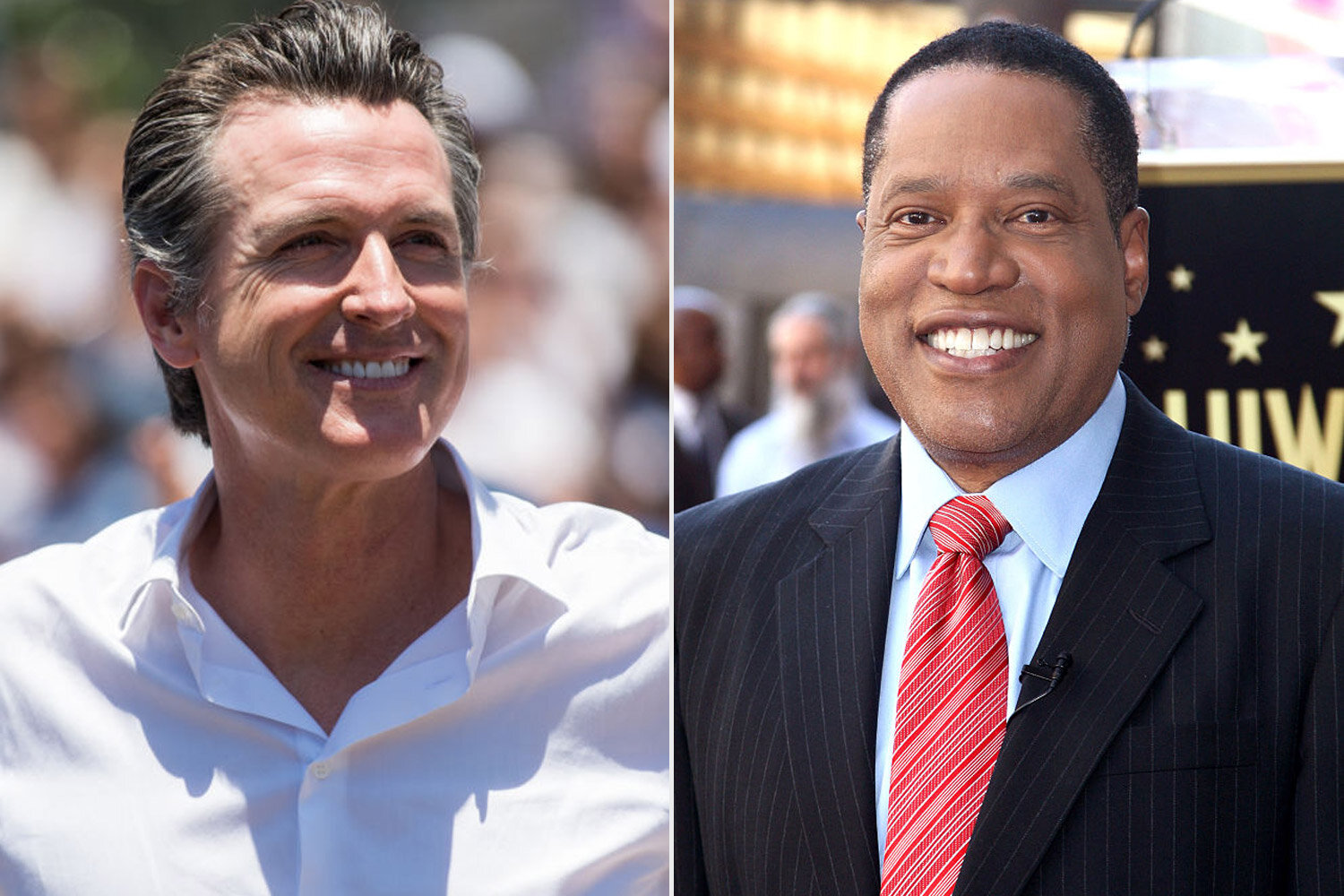  California voters defeated the Recall vote that would have ousted Governor Newsom. The leading Republican among the candidates was Larry Elder. Photo: People.com 