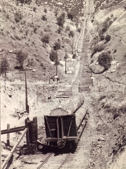   This railroad serviced the Merced Lumber Company as well as tourists interested in seeing Yosemite National Park.  Photo: Merced Lumber Company, Merced Falls exhibit at the Merced County Courthouse Museum.  