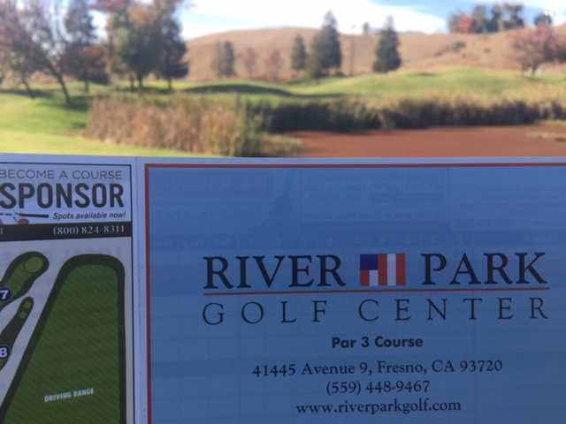  River Park Golf Course was a par-27 course below the cliff where Children’s Hospital Central California stands.  Photo by Steve Newvine 