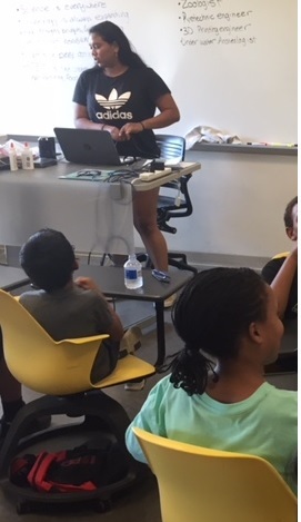  The Summer Enrichment Program meets three days a week for five weeks during the summer. Students attend for a morning session that runs for about four hours. Photo by Steve Newvine) 