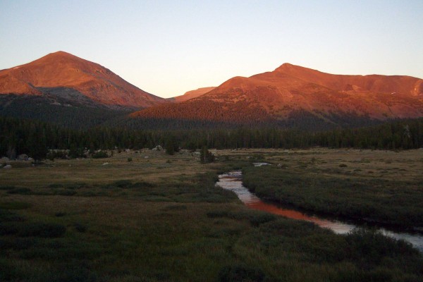 Sunset near Tioga Pass - PHOTO BY ADAM BLAUERT