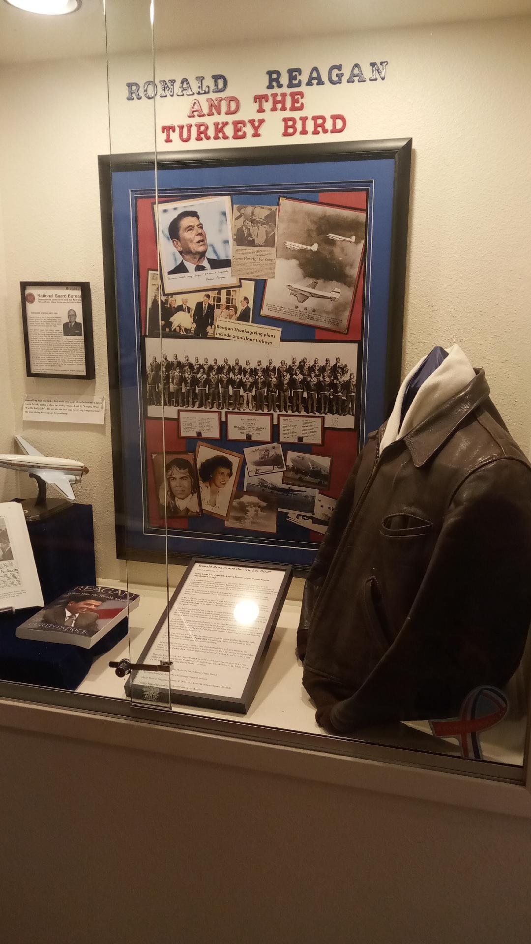 The Turkey Bird display at the Castle Air Museum indoor exhibit area. Photo: Steve Newvine
