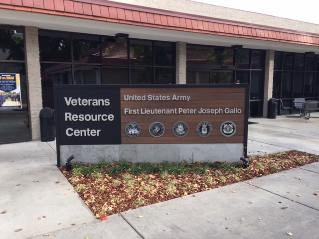  The First Lieutenant Peter Joseph Gallo Veterans Resource Center is part of student life at Merced College.  Photo by Steve Newvine 